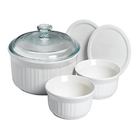 French white clearance corningware set