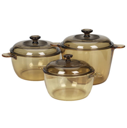 Visions 6 Pcs Covered Cookpot Set VS-330