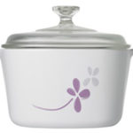 CorningWare 3L Casserole Warm Pansies A-3-WP