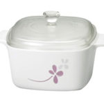 CorningWare 5L Casserole Warm Pansies A-5-WP