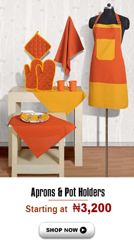 Buy Aprons and Pot Holders Online on www.decorhubng.com