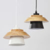 Aluminum Wood Pendant Light