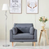 Dark Grey Accent Chair