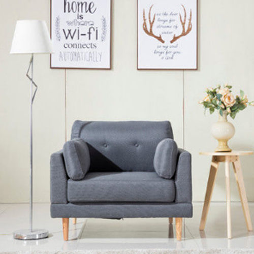 Dark grey discount living room chair