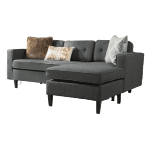 Dark-Gray Sectional Sofa