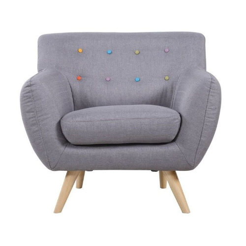 grey single chair