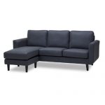 Smoke Colored Sectional Sofa