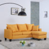 Yellow Modern Sectional Sofa