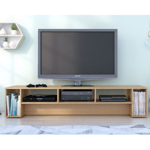 Tan Contemporary TV Stand