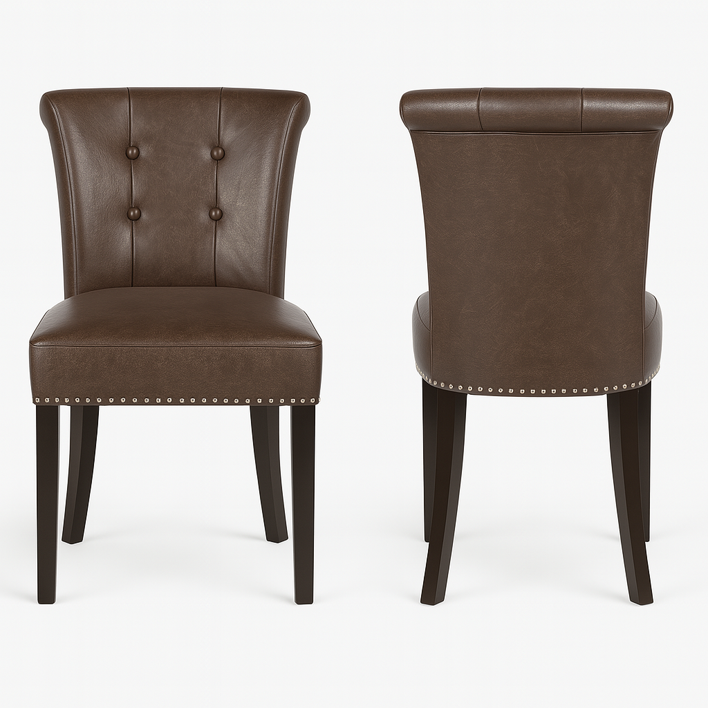 Antique Brown Dining Chair