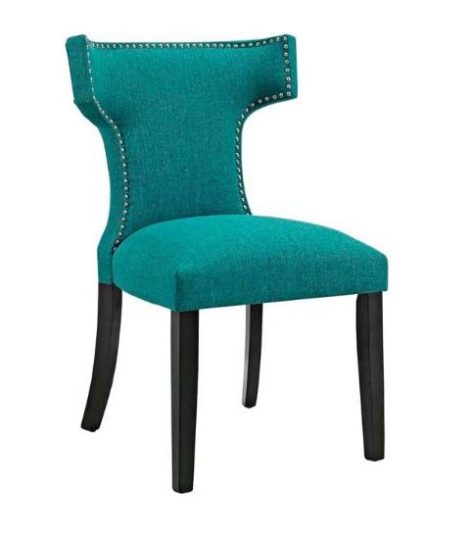 Teal Regal Dining Chair