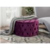 Dark Magenta Ottoman