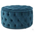 Teal Green Ottoman