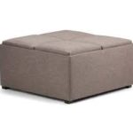 Ottoman Fawn Brown Ottoman