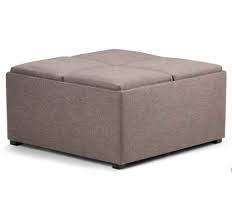 Ottoman Fawn Brown Ottoman