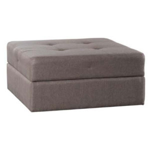 GRAIN FABRIC OTTOMAN