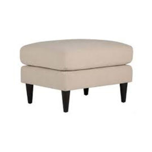 SAND COLORED OTTOMAN