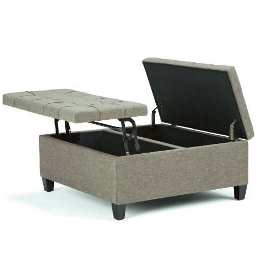 FAWN STORAGE OTTOMAN