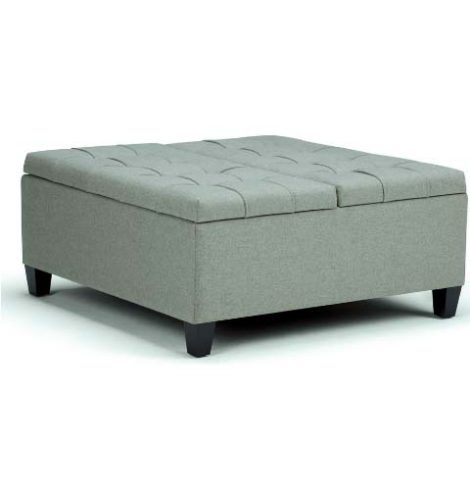 Coffee Table Storage Ottoman