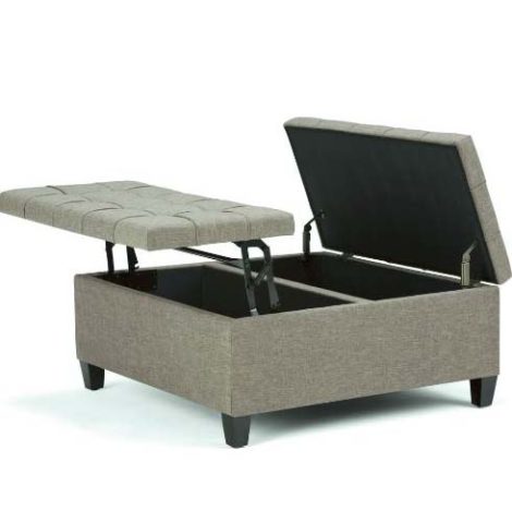 Fawn Storage Ottoman