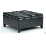 Tanners Brown Storage Ottoman