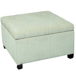 Wilshire Beige Storage Ottoman