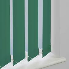 GREEN VERTICAL BLIND