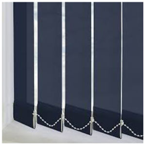 NAVY BLUE VERTICAL BLIND