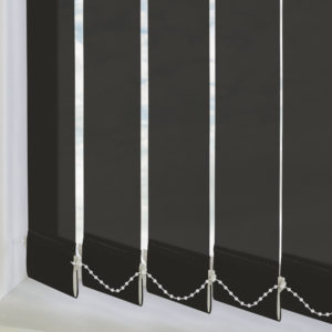 Black Vertical Blind