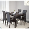 Artwood Black Dining Set