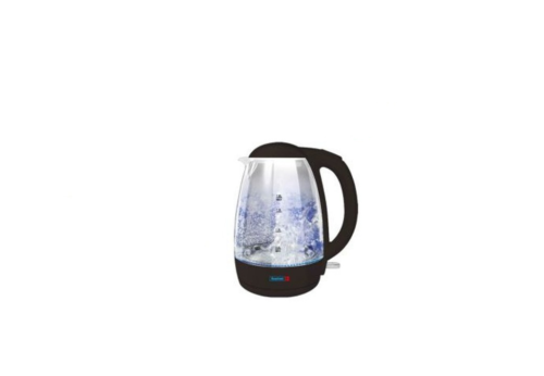 Scanfrost Model Black Glass Kettle 1.8L Strix Controller SFKAK 1802