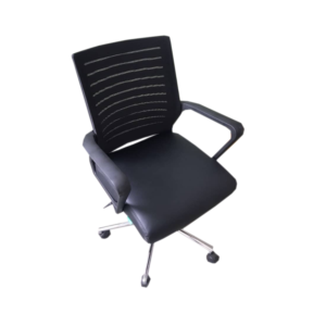 Black Mesh Swivel Office Chair