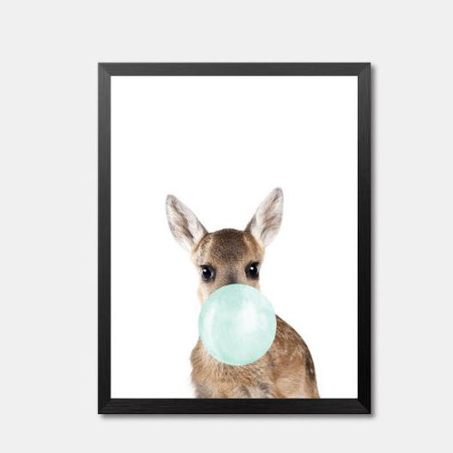 Happy Donkey Framed Art