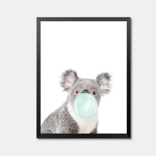 Happy Animal Framed Art