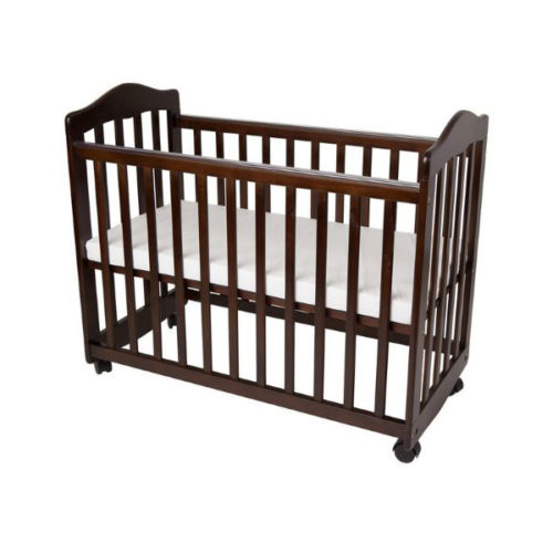 Dark Brown Baby Crib