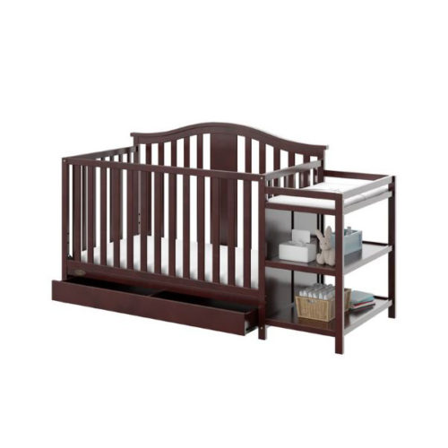 Fine Brown Baby Crib Available Online Decorhubng