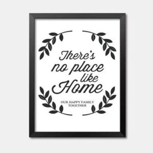 No Place Like Home Wall Art