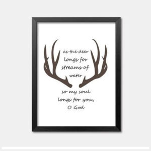 Cool Reindeer Wall Art