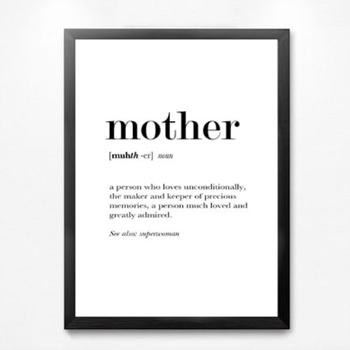 Mother Framed Wall Art