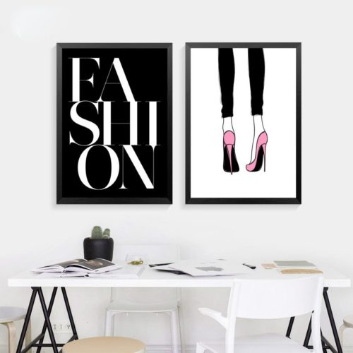 Fashion Framed Wall Art