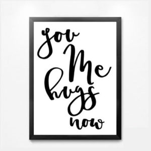 Hugs Framed Wall Art