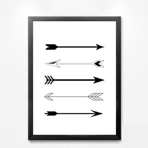 Arrow Framed Wall Art