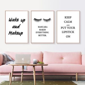 Make Up Framed Wall Art