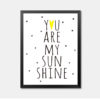 Yellow Sunshine Framed Wall Art