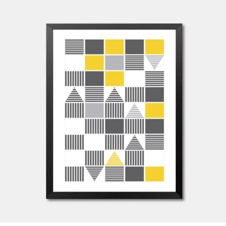 Geometry Framed Art