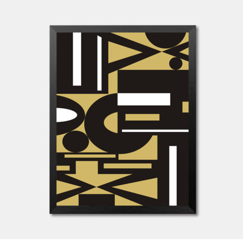 Abstract Geometry Wall Art