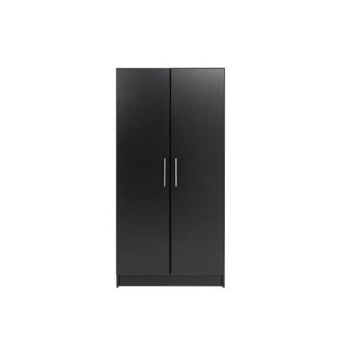 Plain Black Wardrobe