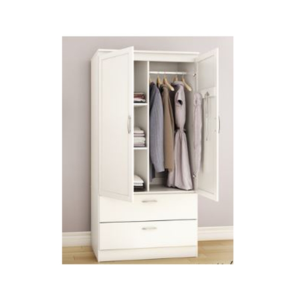 Buy the Pure White Wardrobe - DECORHUBNG