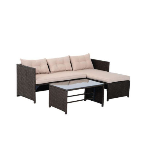 Basic Rattan Outdoor Sofa