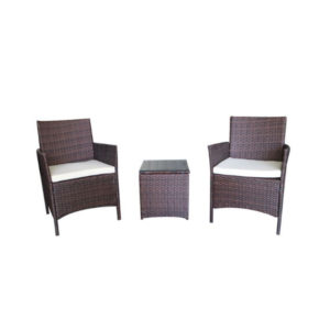 Wicker 3 Piece Patio Set